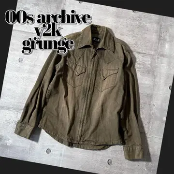 y2k grunge shirt jacket gimmick archive