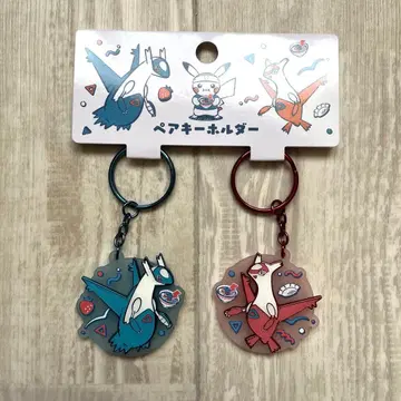 포켓몬 센터 후쿠오카 한정판 페어 키링 [라티아스&라티오스]