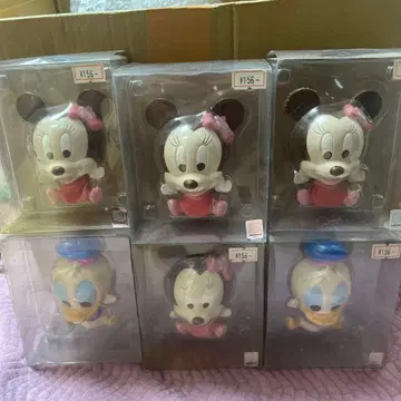 디즈니 미니 마우스 도널드 덕 피규어 세트