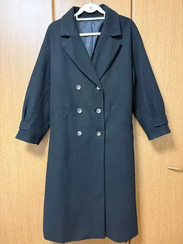 롱 코트 블랙
