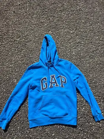 GAP 후드 부착 후드티 M 사이즈 파랑