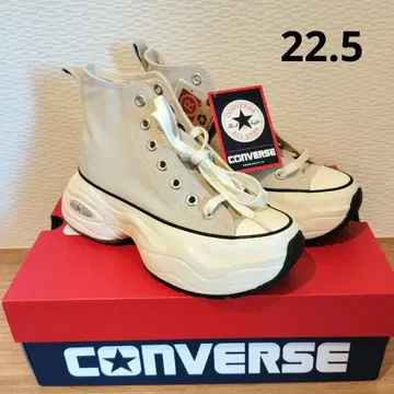 새상품 컨버스 통굽 하이컷 트레이닝복 미스트 그레이 22.5cm