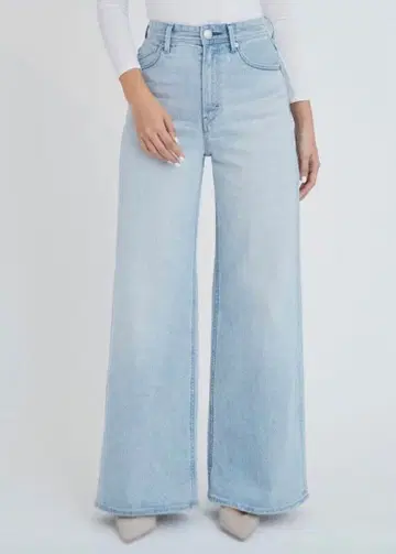 야누크 YANUK 와이드 플레어 데님 팬츠 22