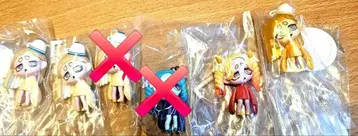 바이러스 스위츠 피규어 컬렉션 6체 세트 캡슐 토이