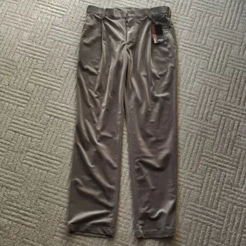 남성용 원턱 코듀로이 팬츠 슬랙스