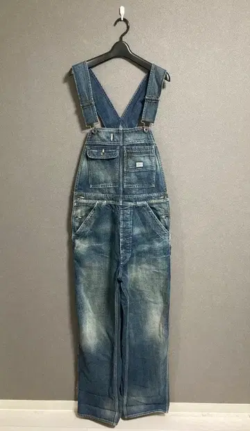 COOTIE PRODUCTIONS 가공 데님 오버롤 작업복 34