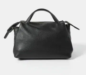 MARLON FIRENZE 가죽 보스턴 백 블랙 천연 가죽