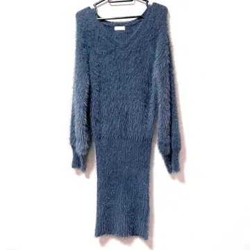 리젝시 resexxsy 샤기 니트 원피스