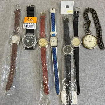 [ H ] 알뜰 정크 시계 묶음 판매 7세트