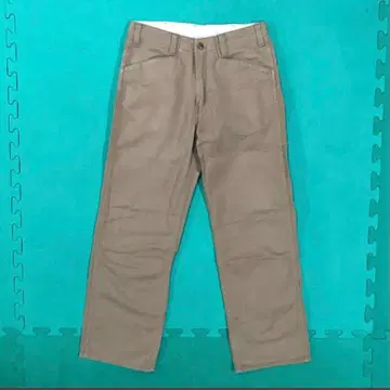 WRANGLER BLUE BELL 노턱 치노 팬츠 베이지 S 남성용