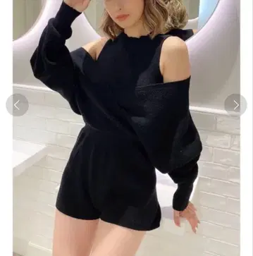 GYDA 레이어드 니트 올인원