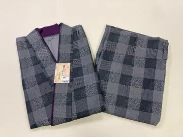 새상품 세탁 가능한 니부시키 기모노 재단 완료 M 사이즈 폴리에스테르