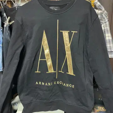 Armani Exchange 블랙 트레이닝복 XS