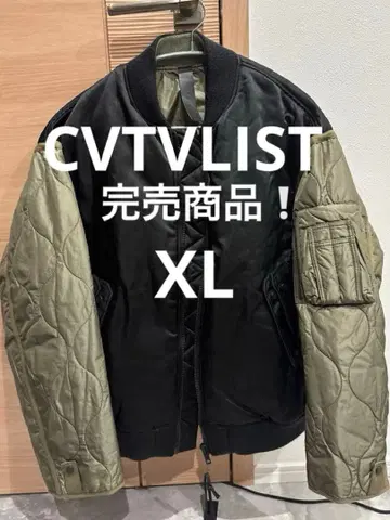 [ 새상품급 ] CVTVLIST ( 카탈리스트 ) MA-1 자켓 XL