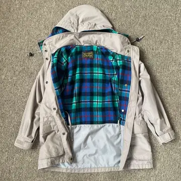 에디바우어 90s 자켓 타탄 체크