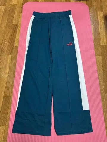 PUMA 조거 팬츠 그린 스웨트 팬츠