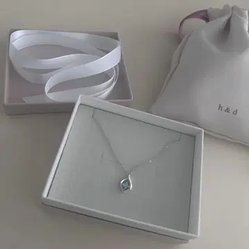 h&d Blue 목걸이 SWEET SV925 46cm