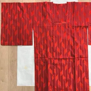 순수 실크 코트 여성용 기모노 앤티크 미사용 롱 기장 일본 의류