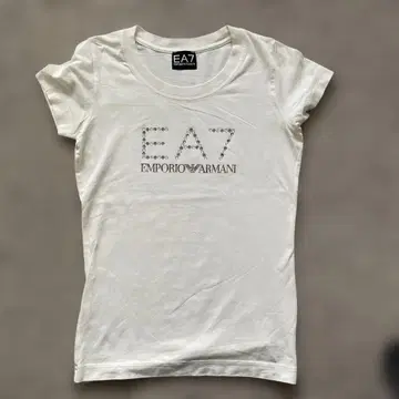 EA7 엠포리오 아르마니 화이트 티셔츠 XXS