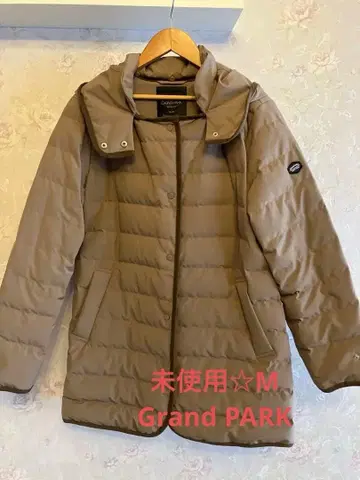 Grand PARK 베이지 다운 자켓 38(M)
