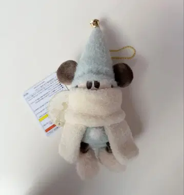 릴루리루 인형 배지 디즈니 크리스마스 탁한 블루 2025