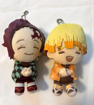 귀멸의 칼날 퐁퐁 봉제 인형 젠이츠 탄지로