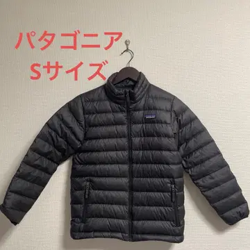 파타고니아 다운 자켓 블랙 여성용 S 키즈 M