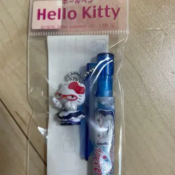 키티 지역 한정 볼펜 아키하바라 안경 버전 레어 미개봉