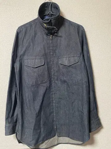 TO KI TO 더블 지퍼 데님 스윙탑