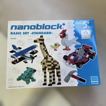 미사용 새상품 nanoblock+ 베이직 세트 스탠다드