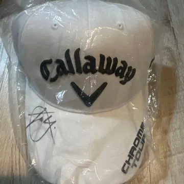 Callaway Chrome Tour 캡 사인 포함