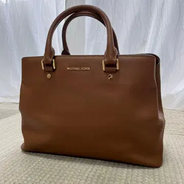 MICHAEL KORS 브라운 핸드백