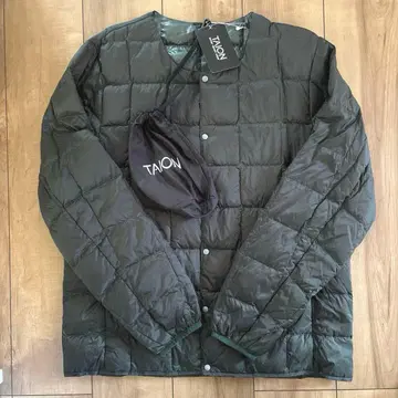 TAION 그린 다운 자켓 MENS
