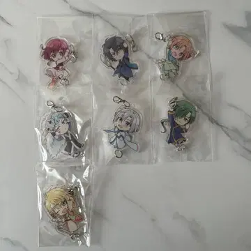 새벽의 연화 아크릴 키링 세트