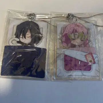 귀멸의 칼날 오야스미 아크릴 스트랩 칸로지 미츠리 이구로 오바나이