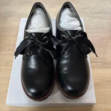 요스케 레이스업 슈즈 통굽 로퍼 23~23.5cm M 사이즈