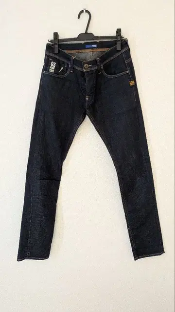 G-STAR GS RAW 3301 다크 블루 스트레이트 데님 32인치