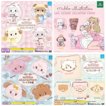 mikko characters latte 라떼 세트 캡슐 토이