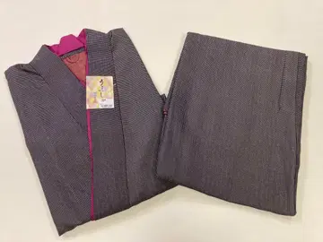 새상품 세탁 가능한 니부시키 기모노 재단 완료 L 사이즈 폴리에스테르