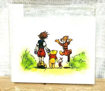 새상품급 푸우 킹덤하츠 아트 패널 미니 캔버스