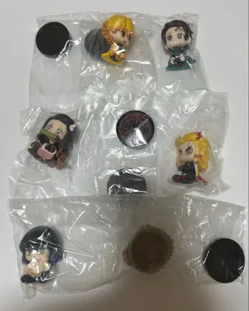 귀멸의 칼날 스와라세타이 세트 묶음 판매 피규어 캡슐 토이 가챠가챠