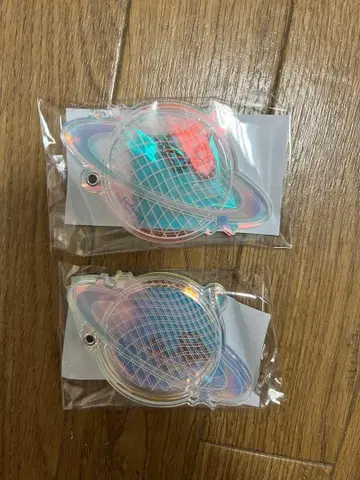 미니 아크릴 프레임 오로라 플래닛 AGF 특전 2점