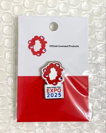 오사카 만박 미야쿠미야쿠 로고 마크 핀 배지 EXPO2025 핀즈 새상품