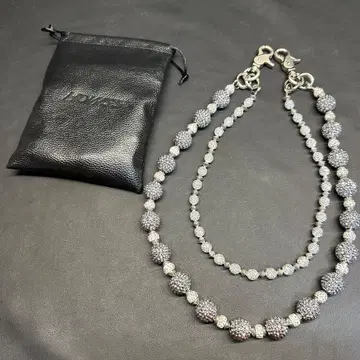 Bb 우1012 미사용 보관품 HOWSS 월렛 체인 실버