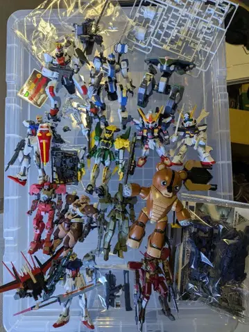 건담 프라모델 30mm 프라모델 묶음 판매 완성품