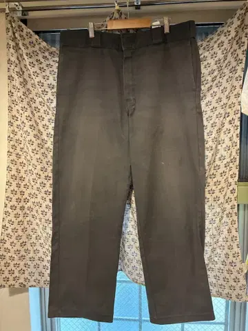 Dickies 워크 팬츠 그레이