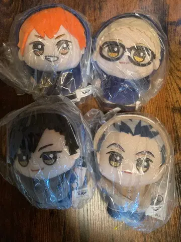 하이큐 SD 인형 애니멀 판초 vol.1 전 4종 세트