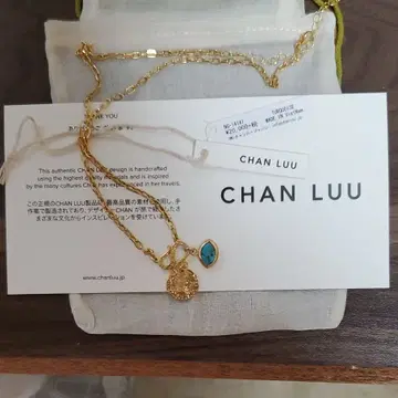 미사용 새상품.택 포함.CHAN LUU 목걸이
