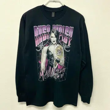 리아 리플리 WWE Rhea Ripley [ XL 사이즈 ] 긴팔 블랙