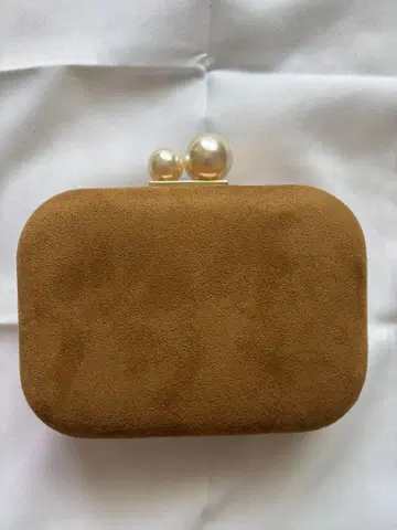 안데뮤 브라운 스웨이드 파티 백 결혼식, 파티, 2차 모임 등